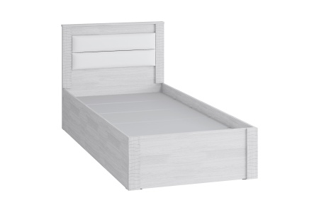 Кровать Монако КР-17 ясень белый / дуб шале