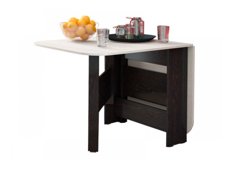 Стол-книжка Т1 венге цаво / дуб белфорт