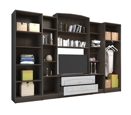 Гостиная Макарена Венге/Дуб (Ш-2790 х В-2000 х Г-440 мм)