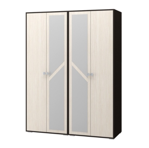 Спальный Гарнитур Каролина-2 Венге/Ясень Шимо Светлый